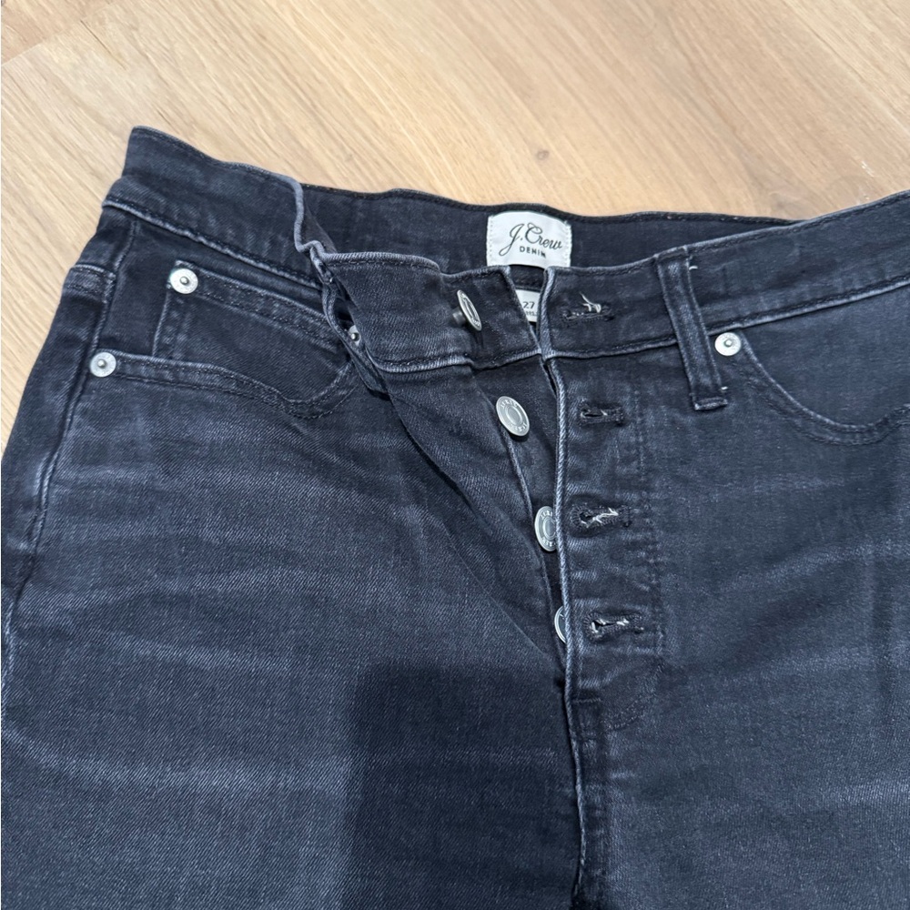 J. Crew Women's Black Skinny Jeans